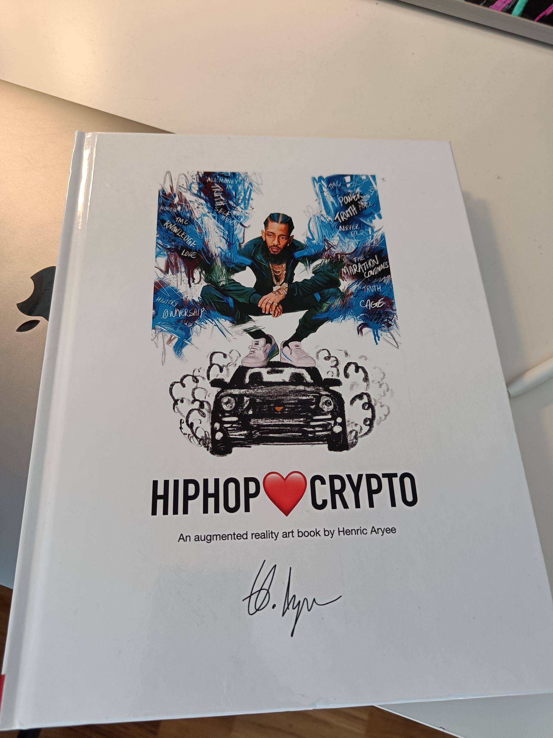 boken 'Hiphop Crypto' av Henric Aryee