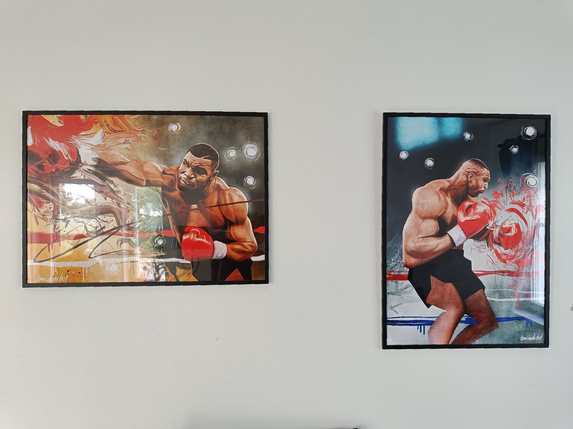 porträtt av kända boxare, Henric Aryee