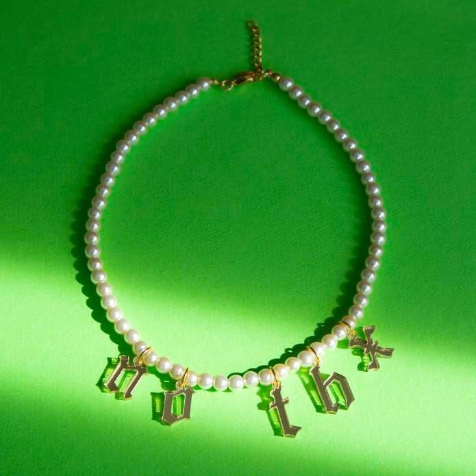 halsband 'No Thanx' av Anna Galuszka