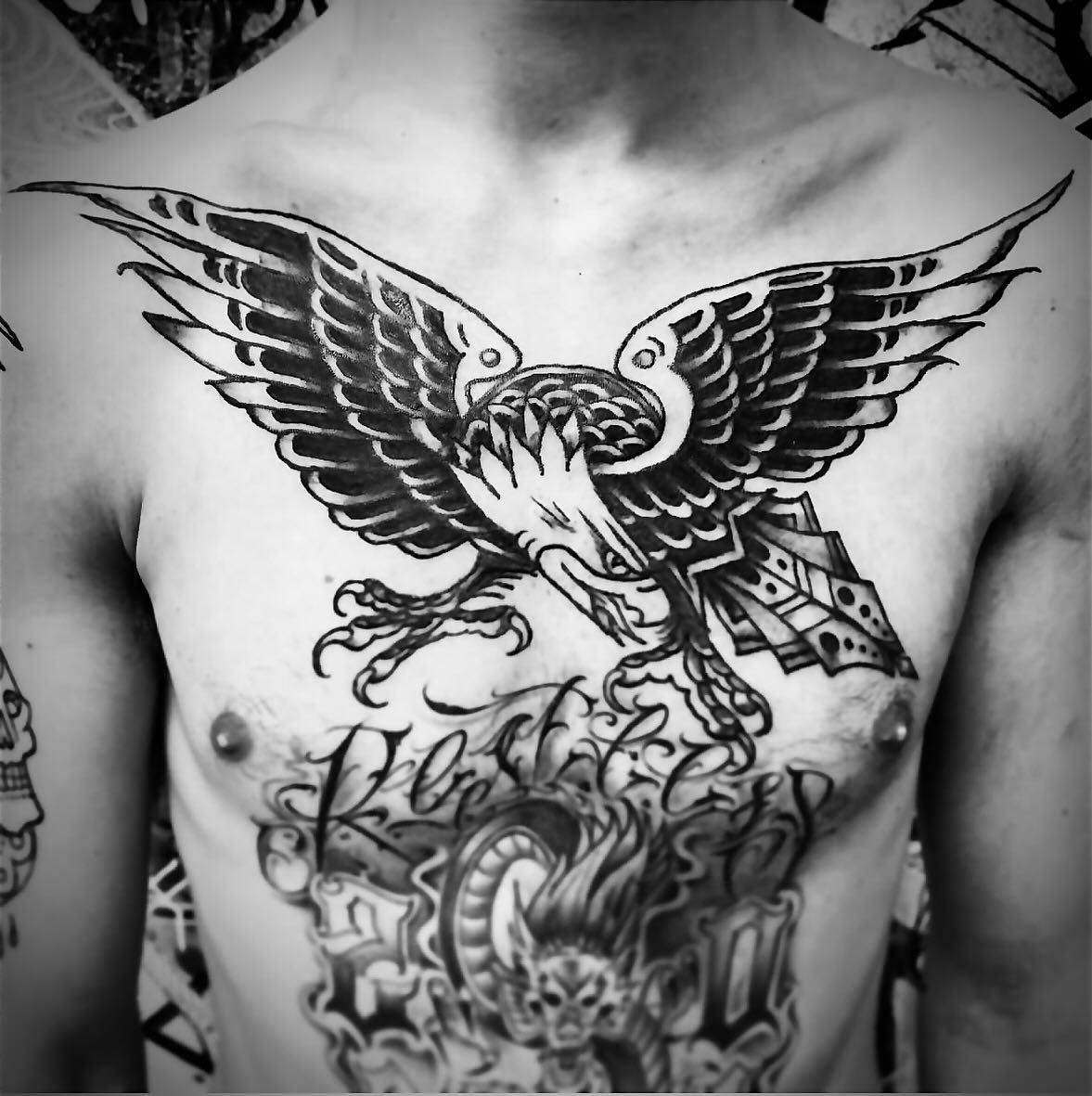 tatuering av Dan Sapunar