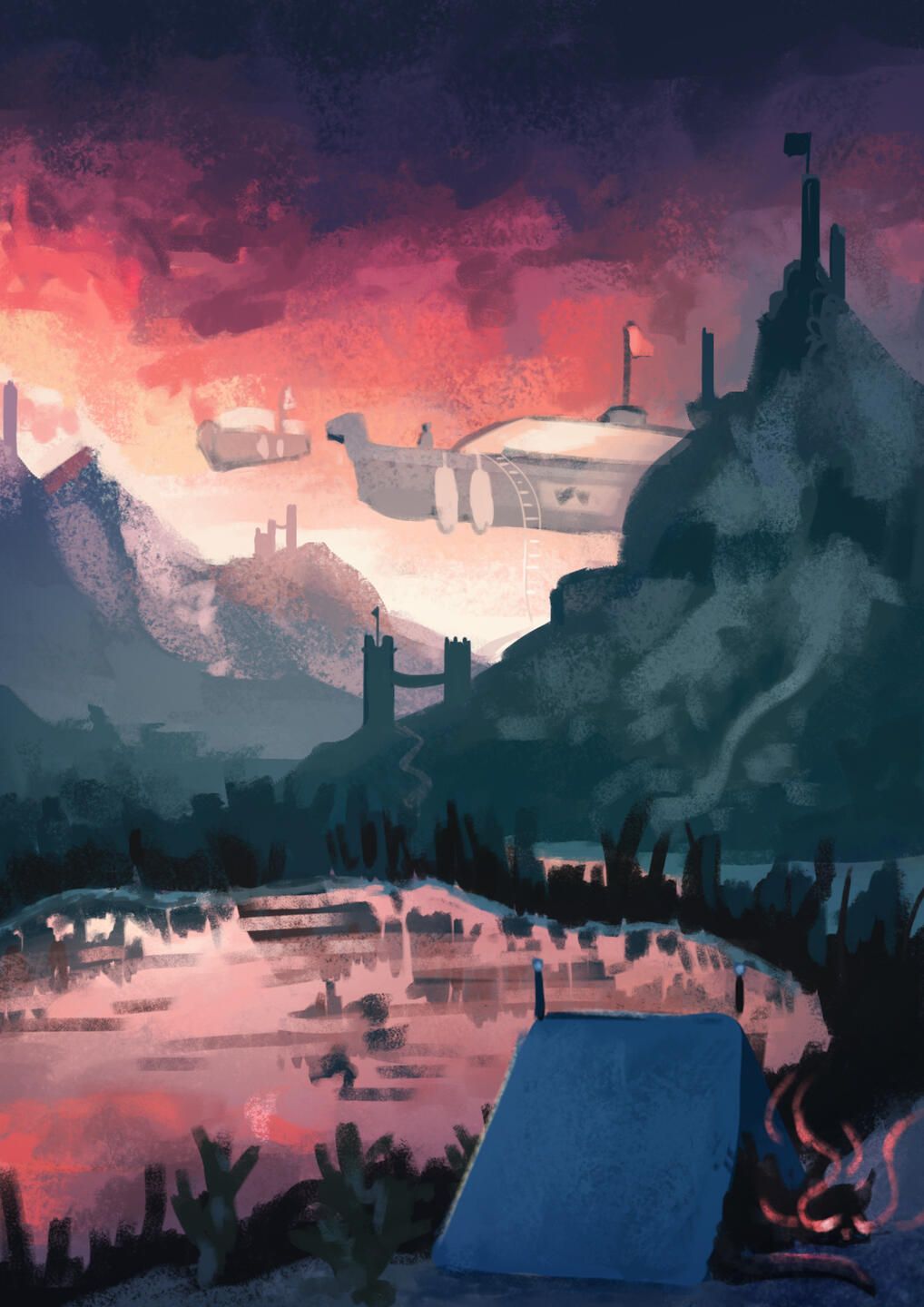 illustration av Julia Stranovska