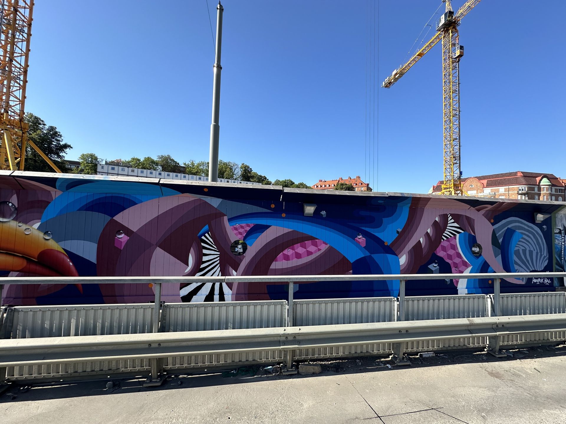 muralmålning på mur