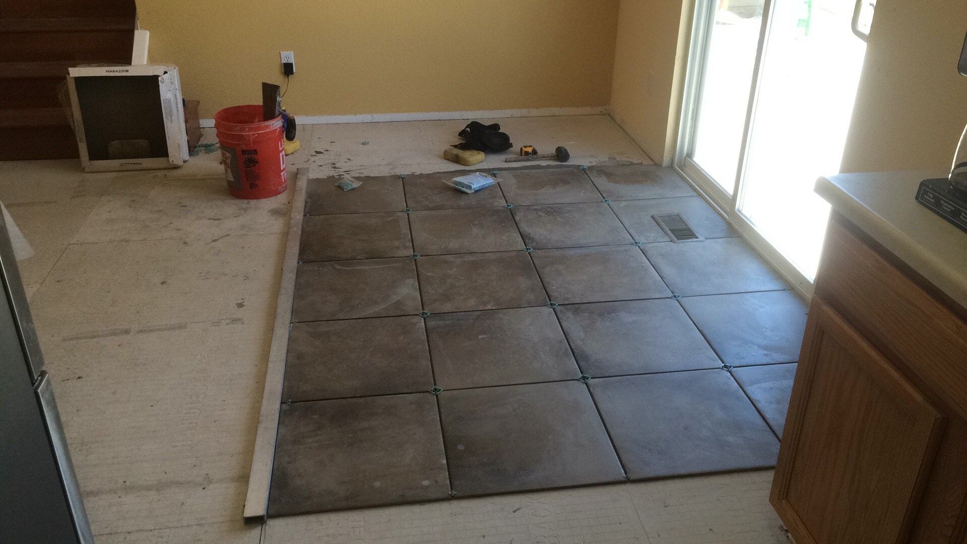 Floor replacement by Metro Handyman LLC