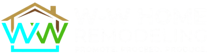 Stylized house logo with brown roof and turquoise and green &ldquo;WW&rdquo; letters inside