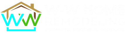 Stylized house logo with brown roof and turquoise and green &ldquo;WW&rdquo; letters inside