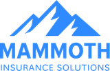 Mammoth Insurance Solutions logo with blue mountain icon and the tagline &ldquo;Smart Benefits | Human Approach&rdquo;
