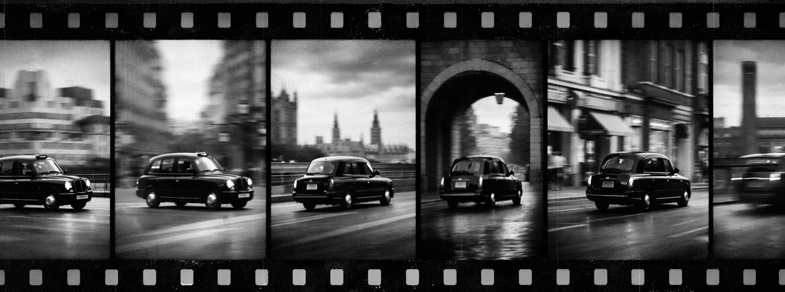 London Taxi Noir