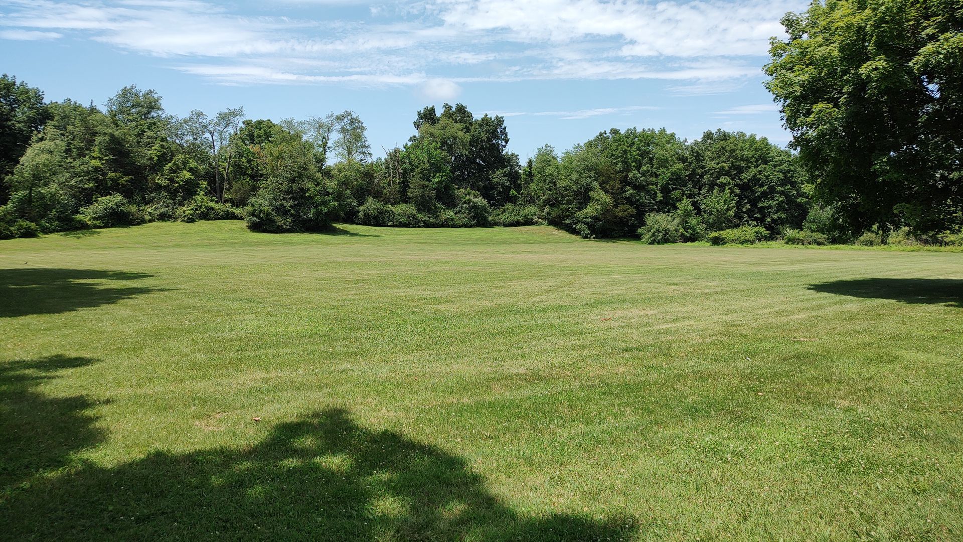 Our beautiful field has ample space for large, multiple tent rentals. 