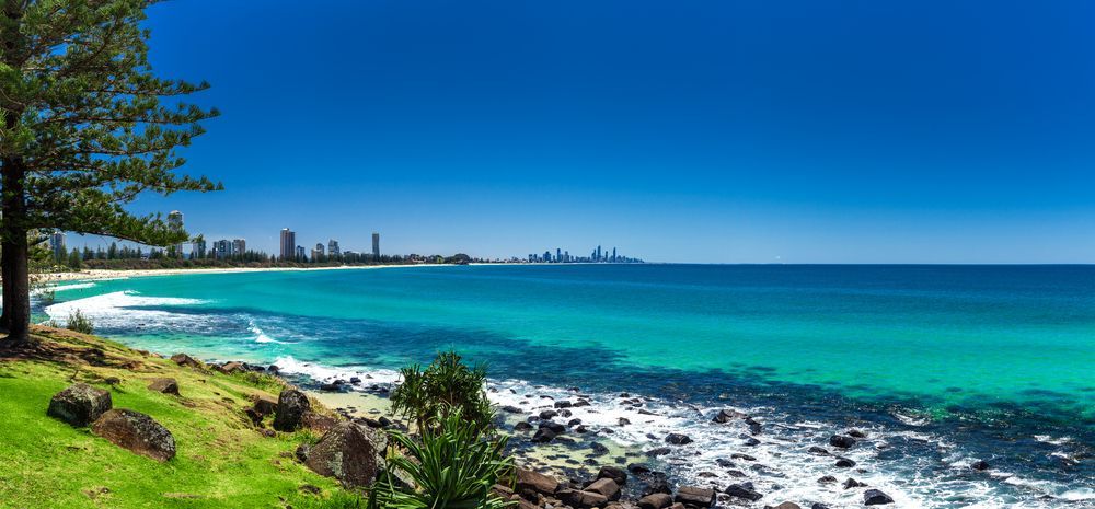 A View of the Ocean From a Rocky Shoreline — Killiby & Co Roofing Pty Ltd in Burleigh, QLD