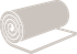 Carpet Icon - Richey, FL - Barrows Carpet & Upholstery Cleaning Rolled up light gray yoga mat on a rectangular surface.