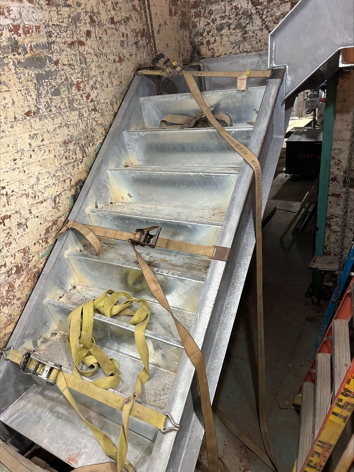 steel stairs