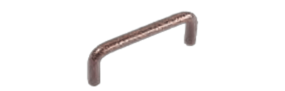 Bronze cabinet handle.