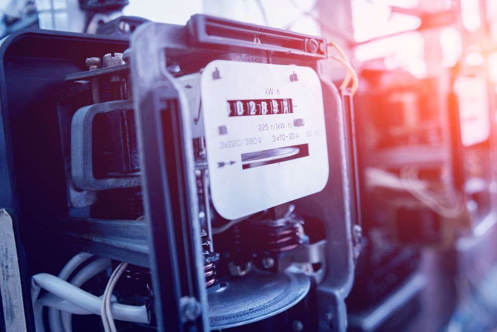 A Close Up of an Electric Meter Display in a Factory — Mick Sawtell Electrical Pty Ltd in Palm Beach, QLD