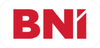 Le logo bni est rouge et blanc sur fond blanc.