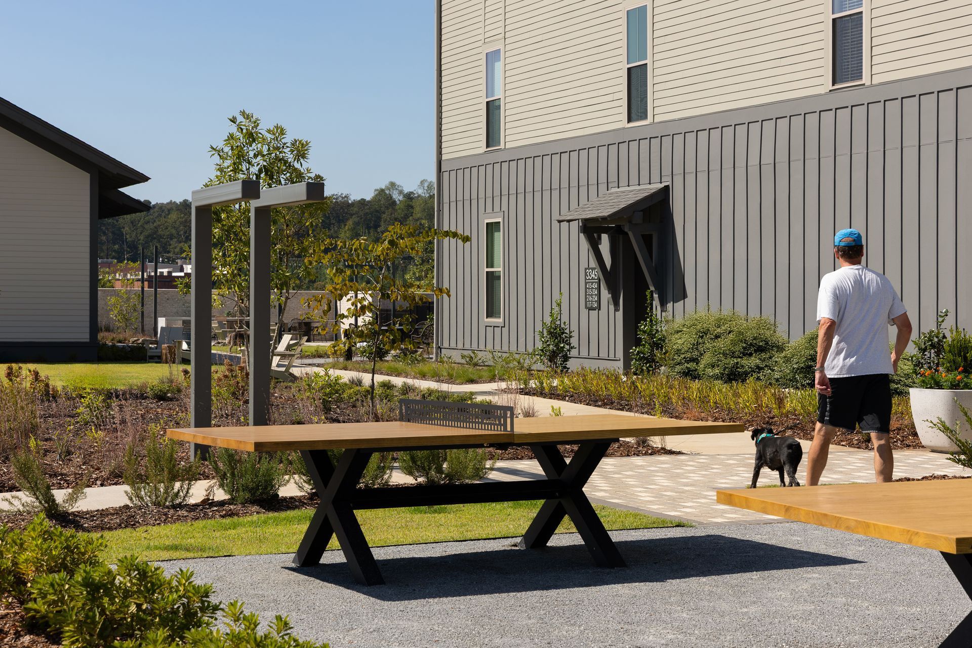 Ping Pong tables at Livano Liberty Park.