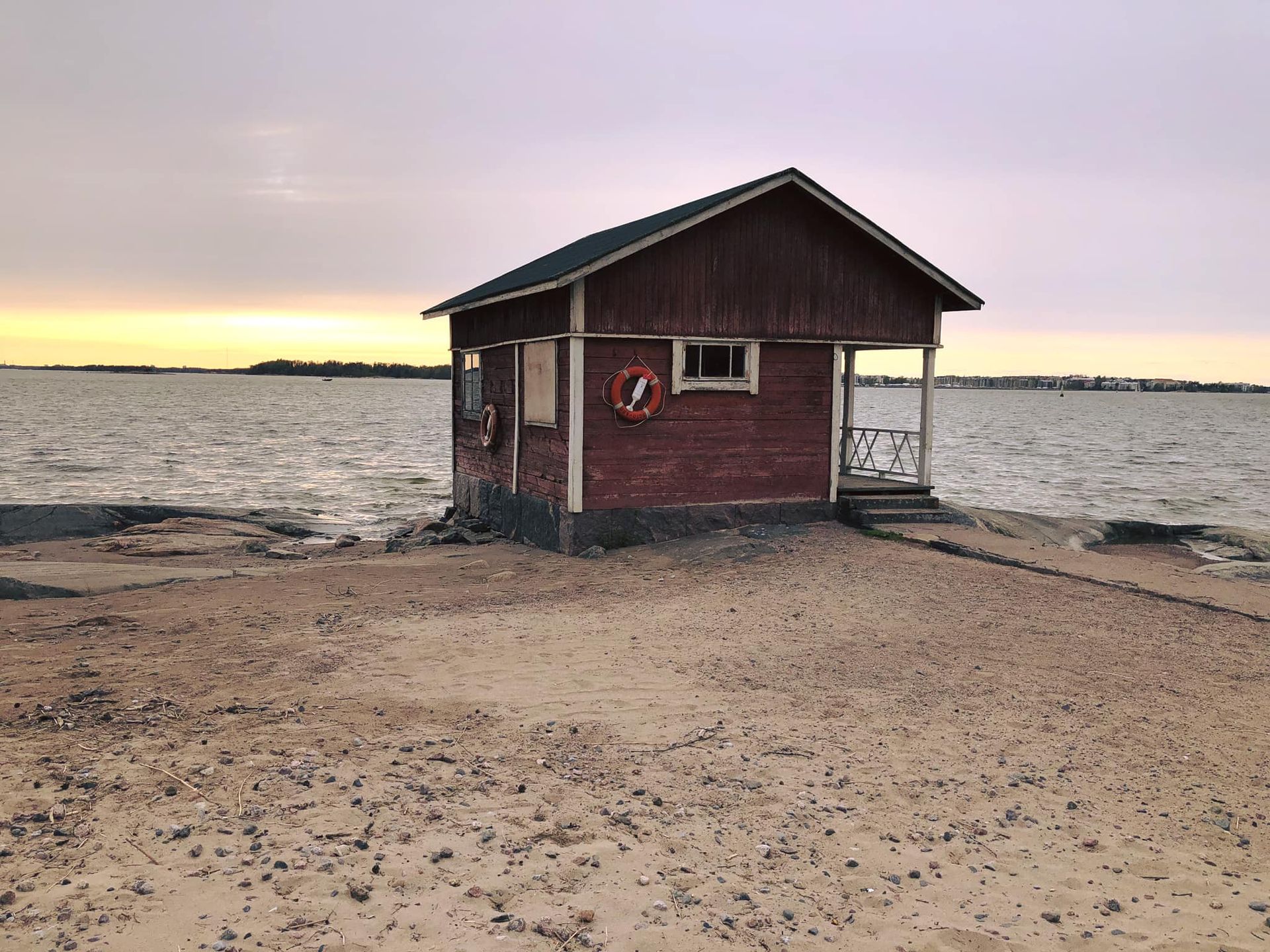 Pihlajasaari Sauna and shed