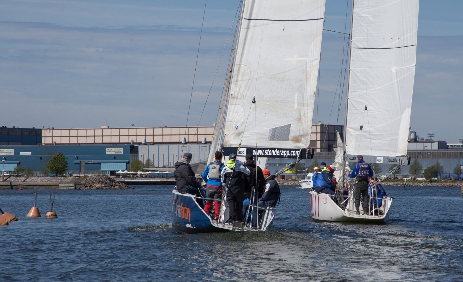 aQuablue Sailing race at Helsinki