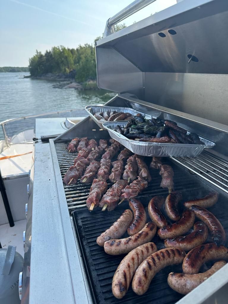 aQuablue company event barbecue