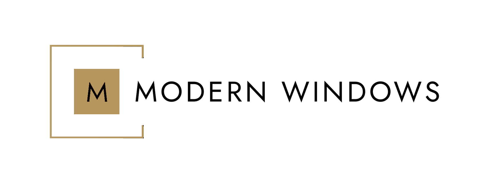 Modern Windows logo with green square and blue text on white background