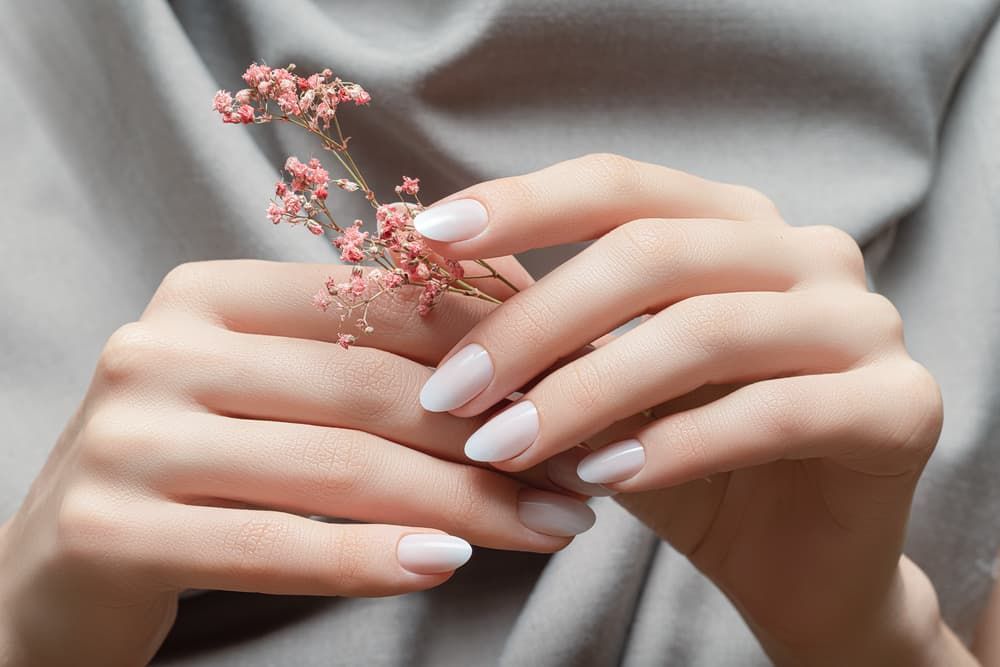 A Close Up of a Woman's Nails With the Words Xquisite Styles on the Bottom — Xquisite Styles in Mount Warrigal, NSW