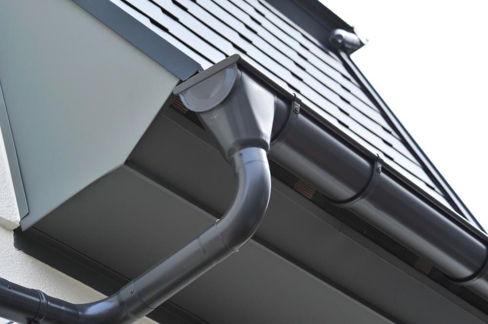 Close up Of a Gutter on The Side of A House — Professional Plumber in Toowoomba
