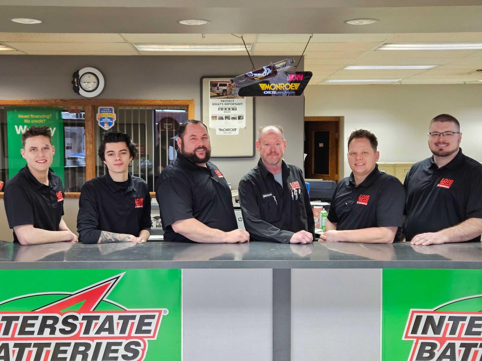 Lois staff ready to serve you