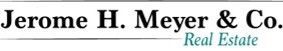 The logo for jerome h. meyer & co. real estate