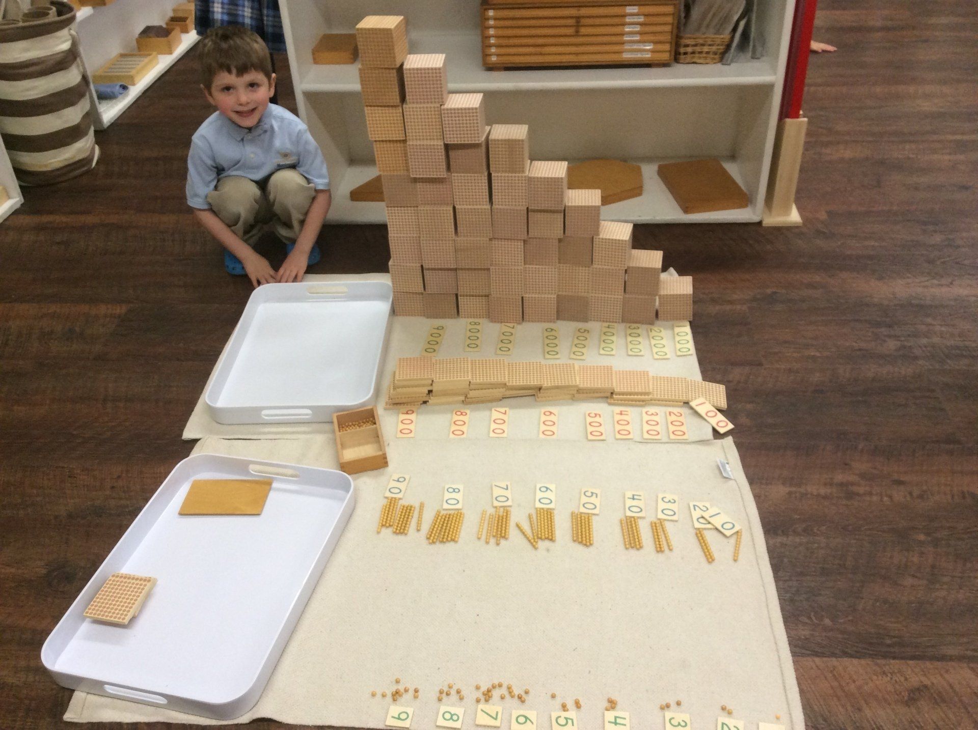 Child writing