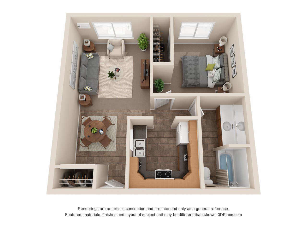 Oak 1BD