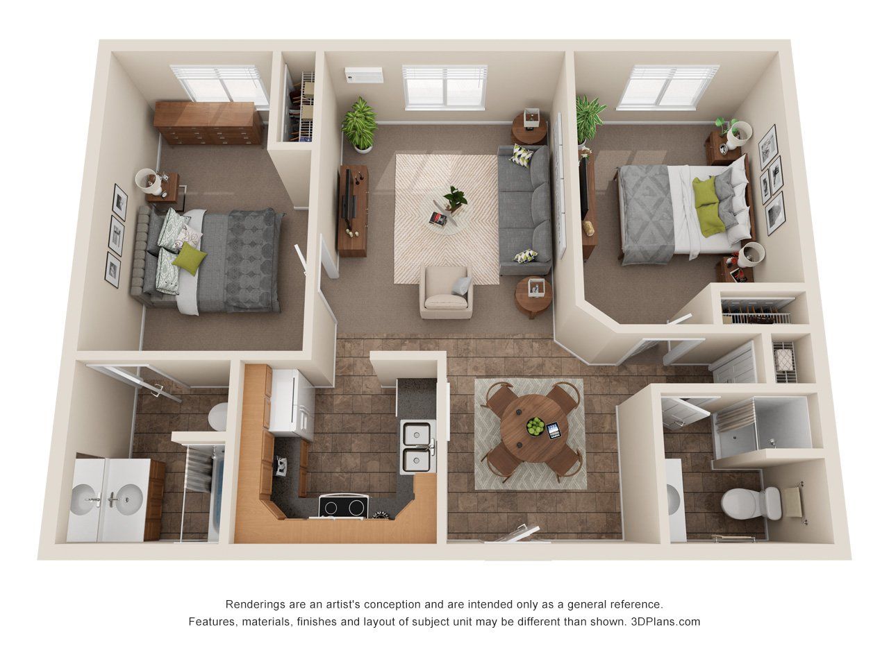 Oak 2BD
