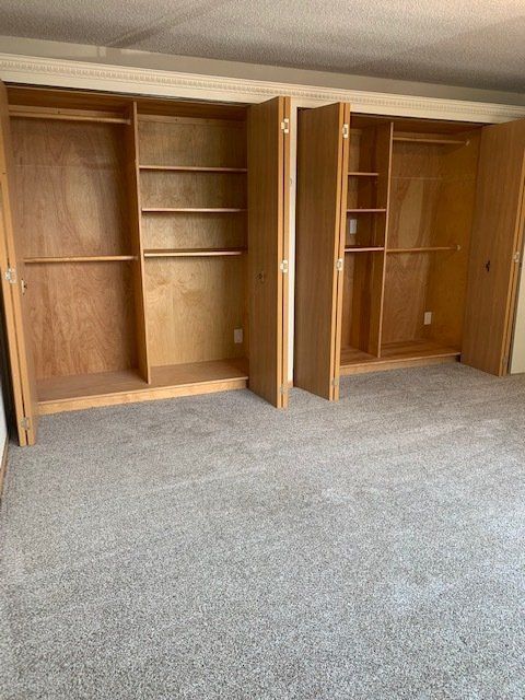 Built in closets