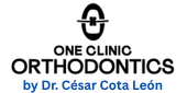 Logotipo de ONE CLINIC ORTHODONTICS by Dr. César Cota León