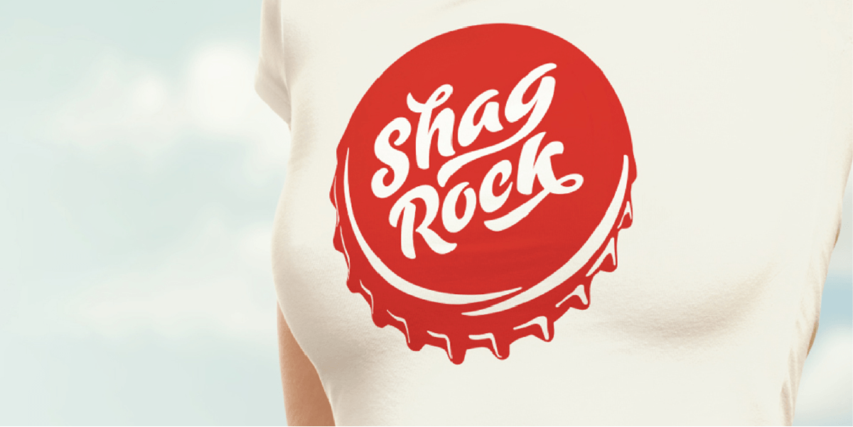 Branding Agency Brisbane – t-shirt branding for Brisbane Band Shag Rock, by Willmore Design