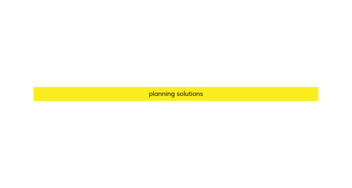 Part of the 'brand process' slide – this animated bar says 'planning solutions'