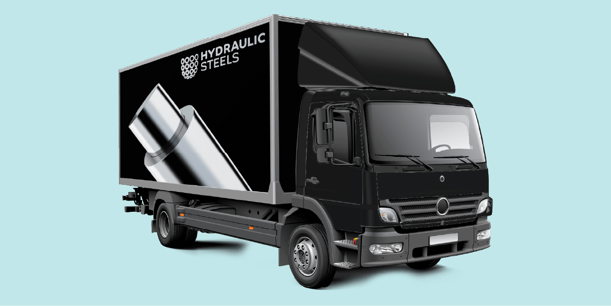 Branding Agency Brisbane – vehicle livery branding for Hydraulic Steels, by Willmore Design