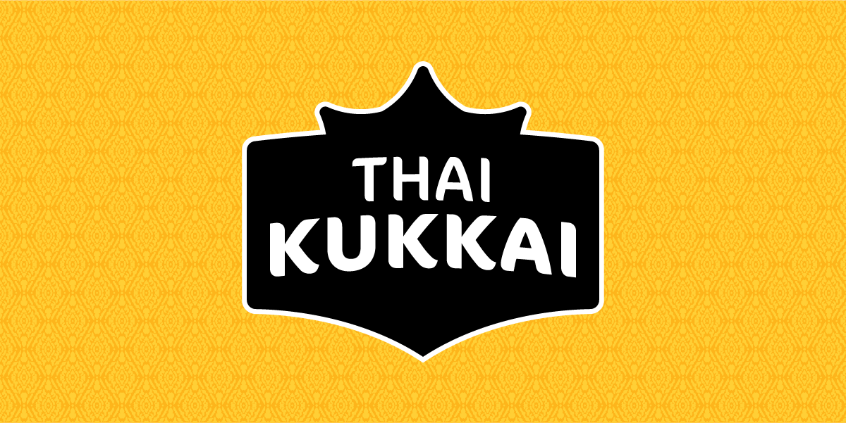 Branding Agency Brisbane – Thai Kukkai branding logo for food packaging, by Willmore Design