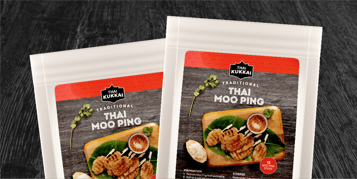 Branding Agency Brisbane – branding for Thai Kukkai food packaging, by Willmore Design