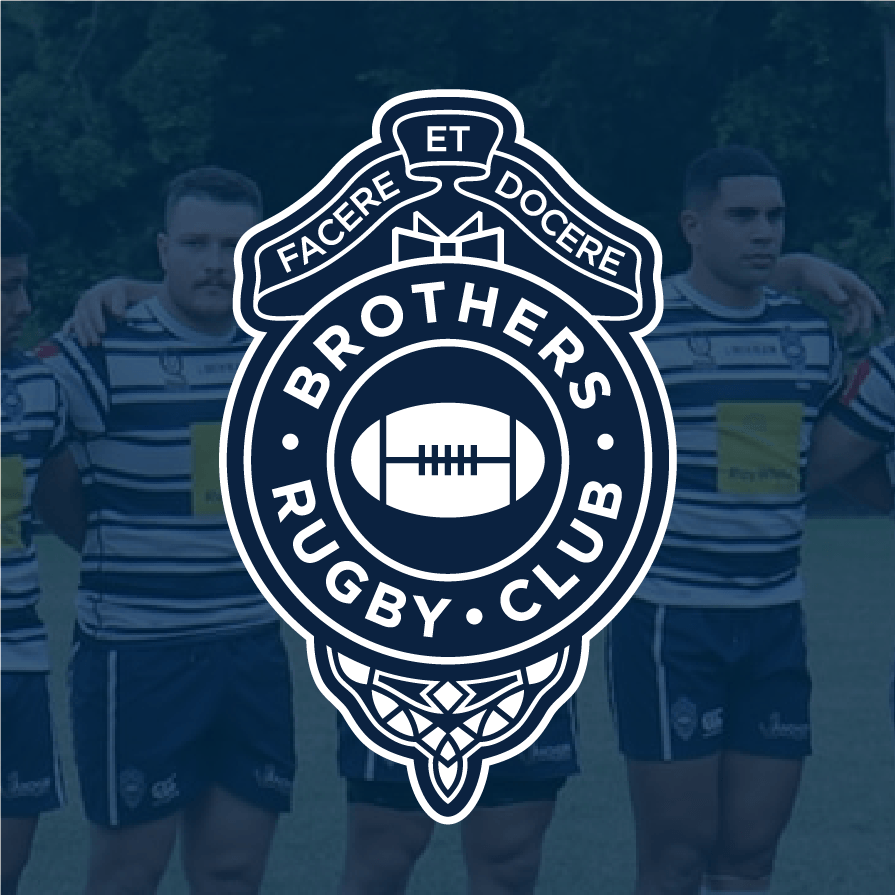 Branding logo for Brother Rugby Club in Brisbane