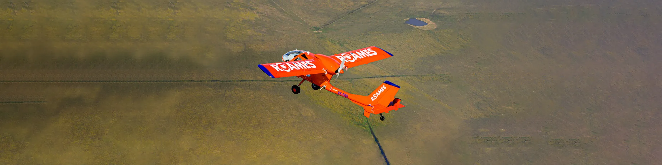 Branding Brisbane – ROAMES lidar aircraft livery by Willmore Design
