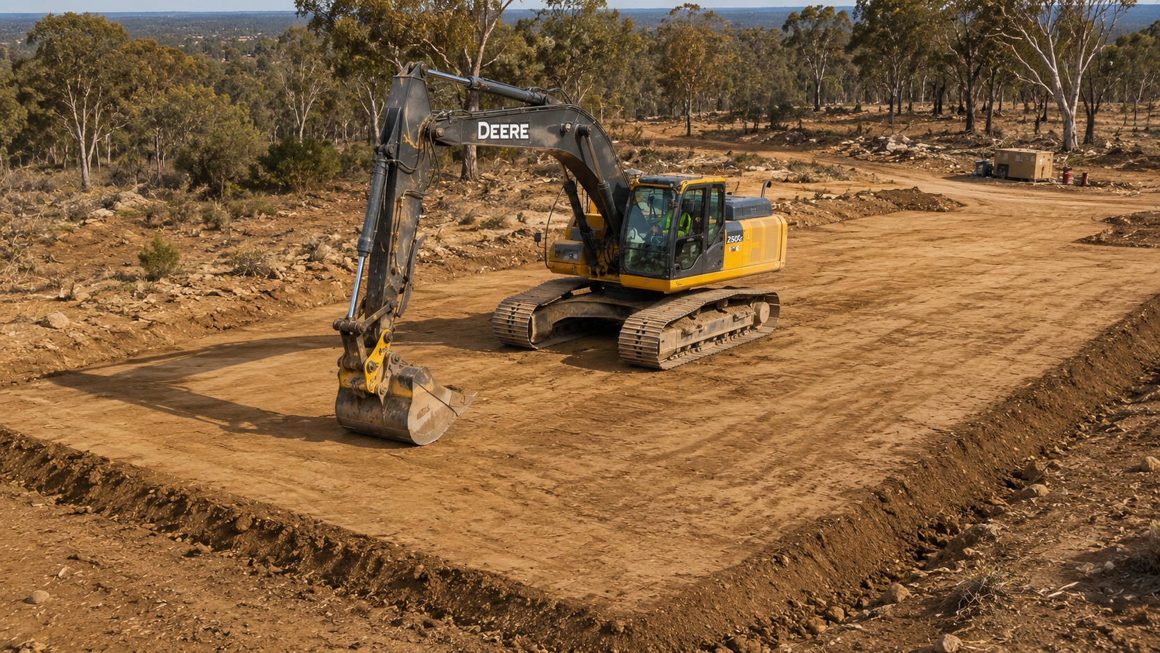 Drill pad creation