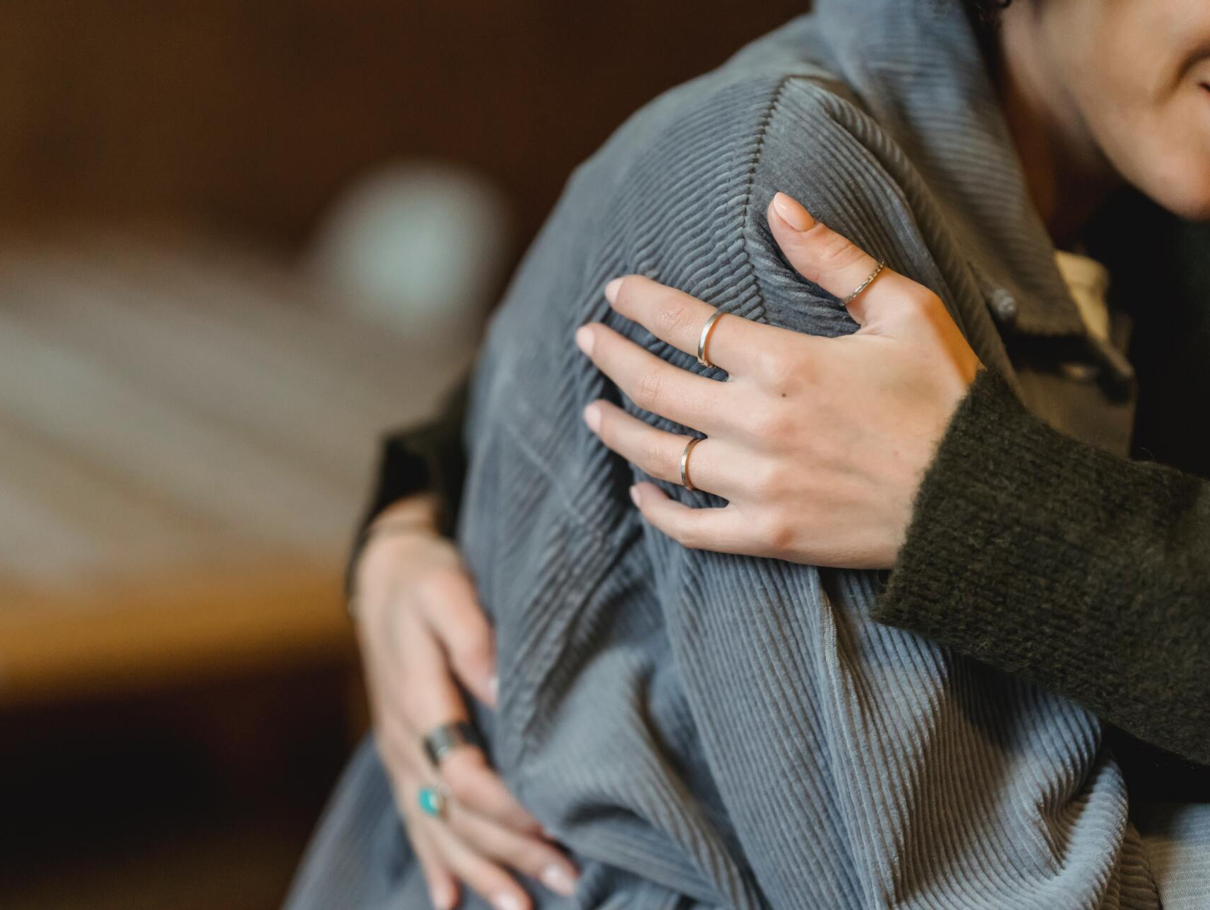 hug on a funeral etiquette