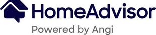 HomeAdvisor logo with house icon and 