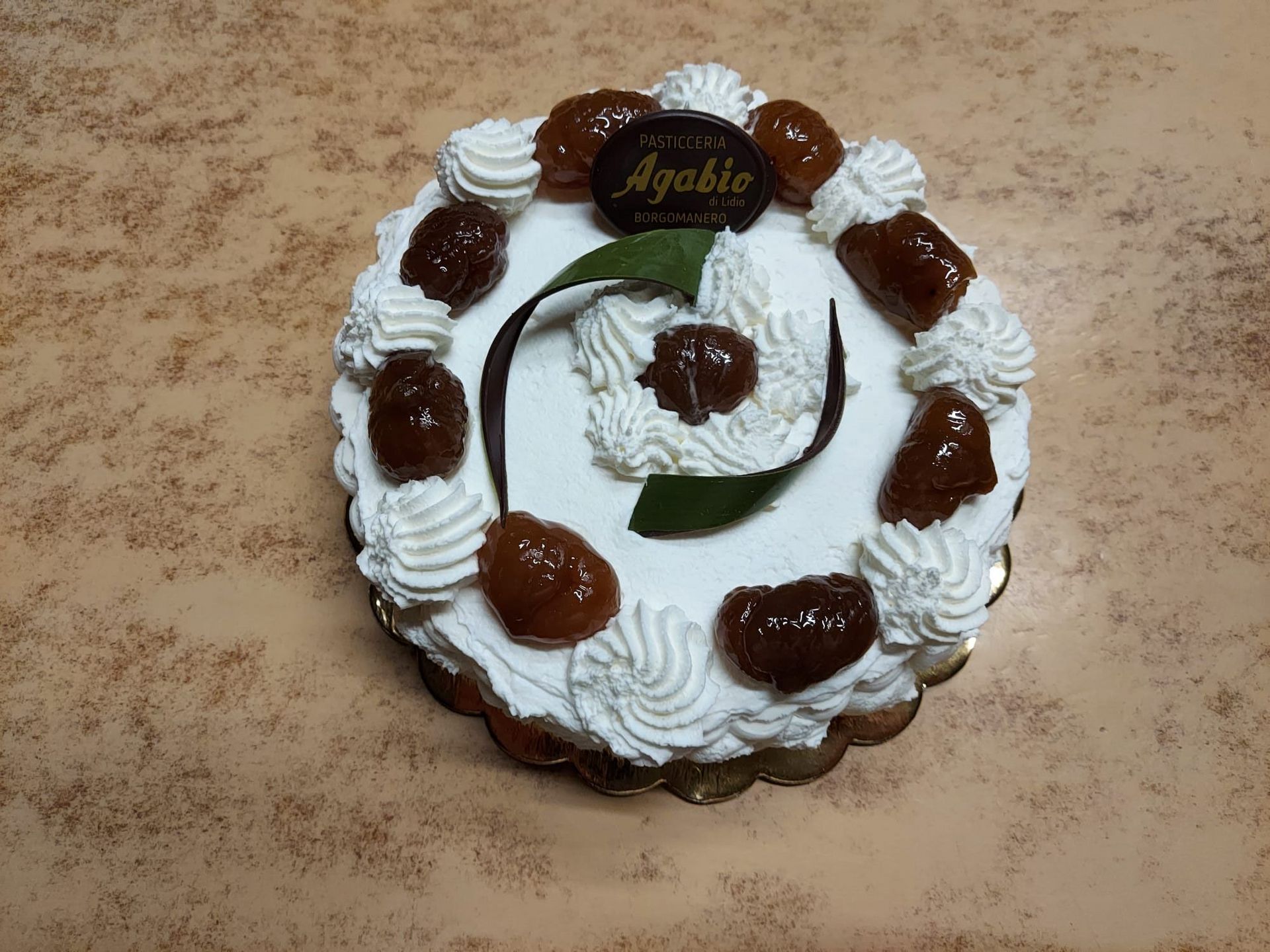 torta marron glaces