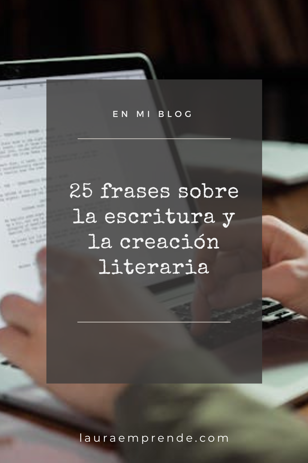 frases sobre la escritura