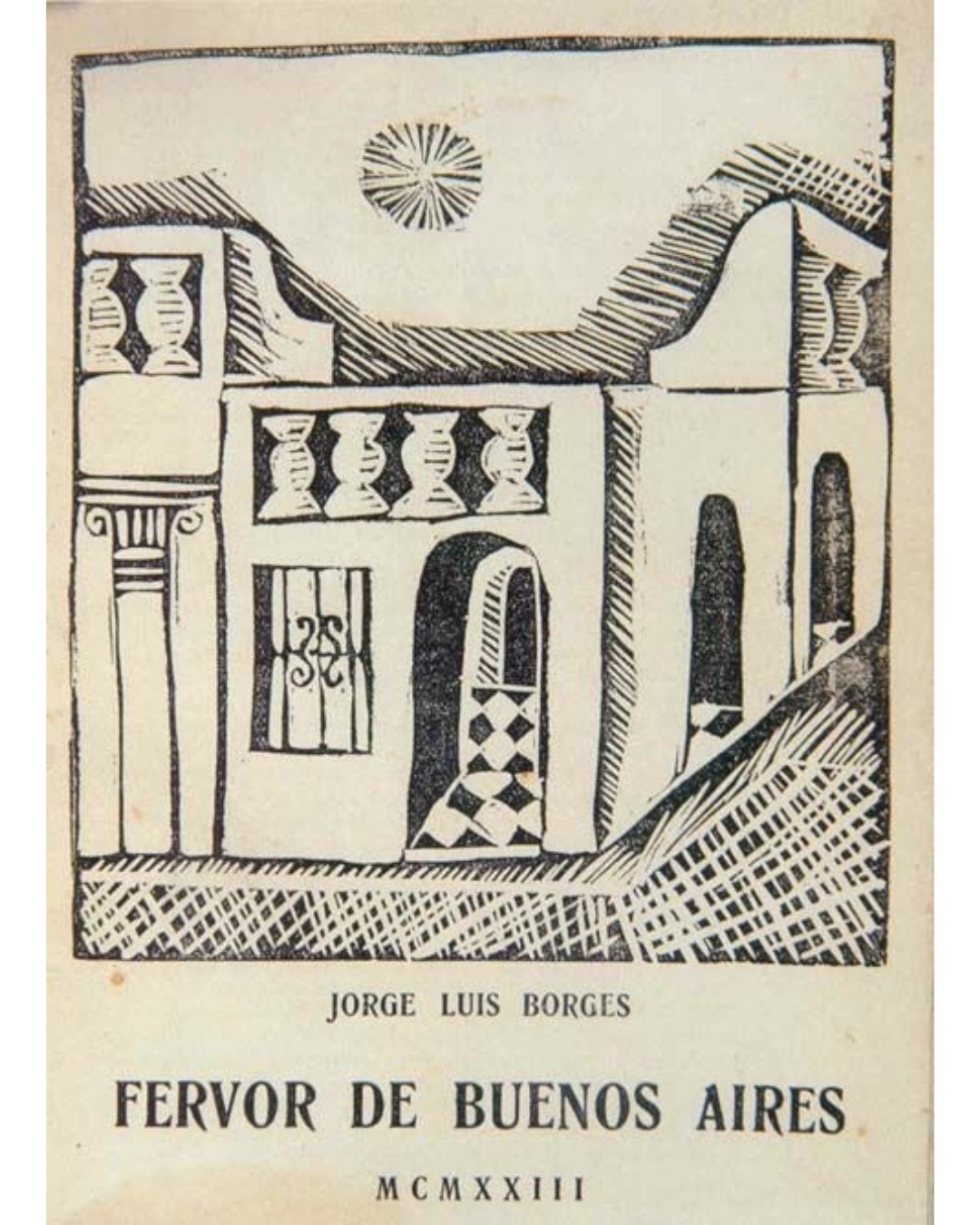 fervor de buenos aires jorge luis borges primera edición