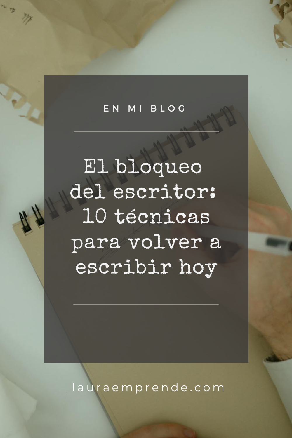 el bloqueo del escritor