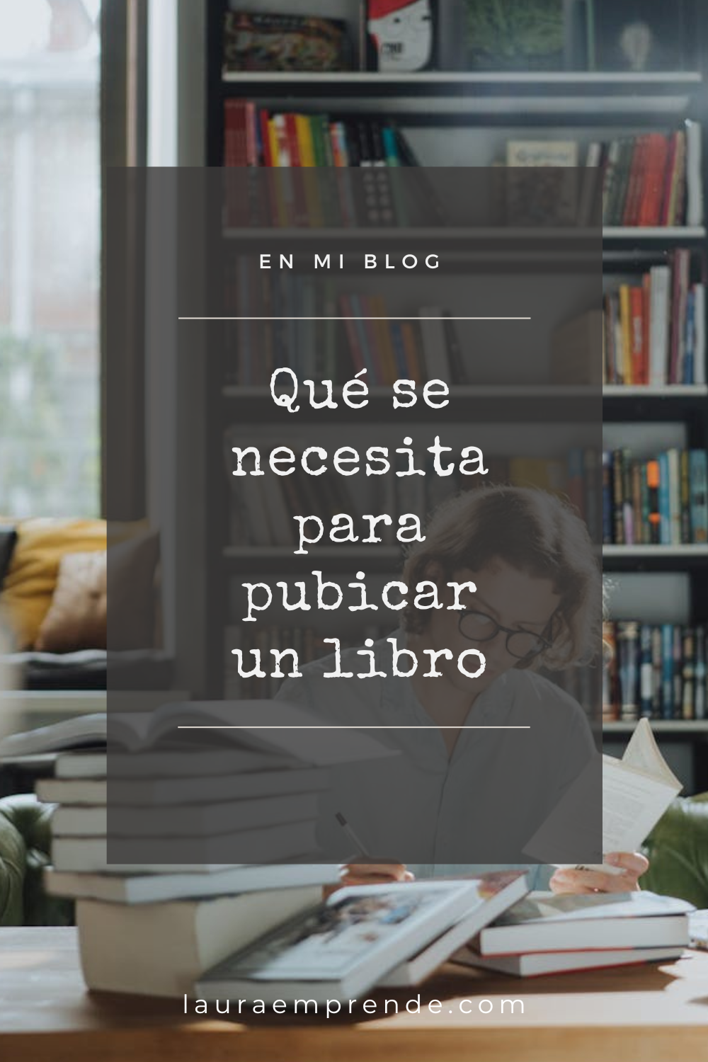 qué se necesita para publicar un libro