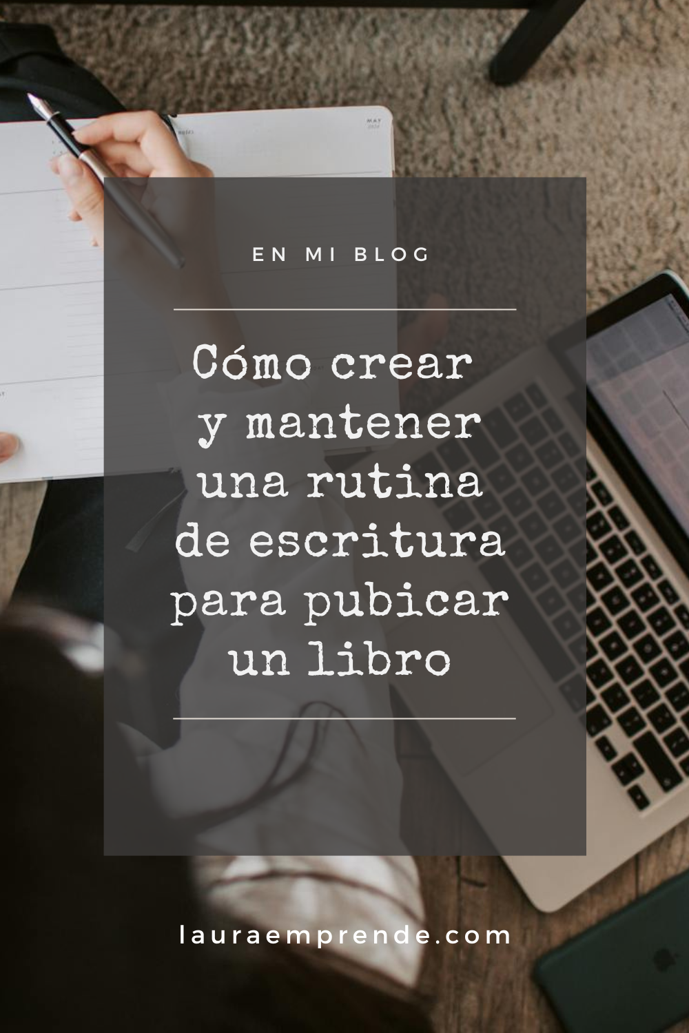 rutina de escritura