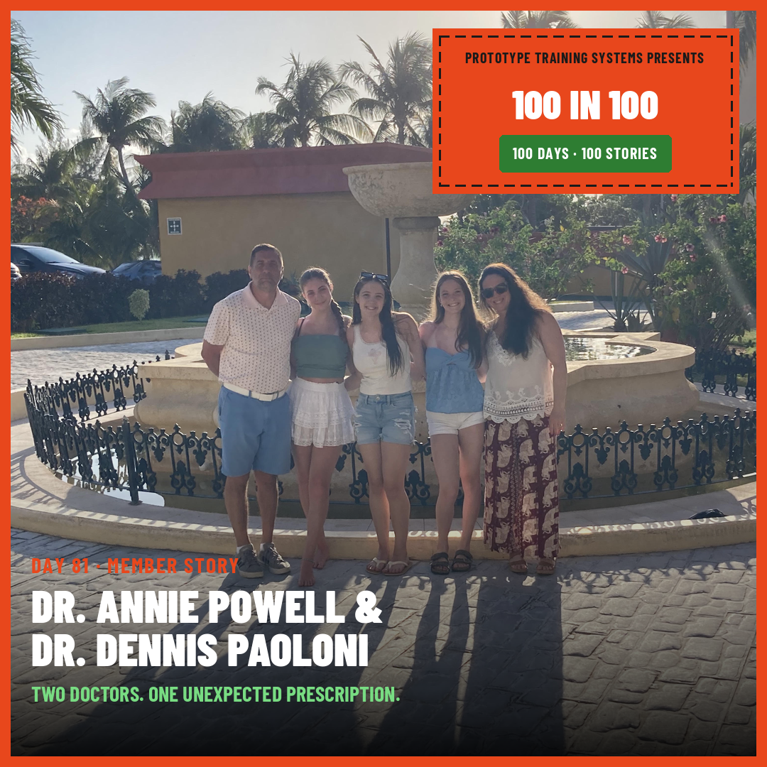 Annie Powell and Dennis Paoloni, Day 81 of 100 in 100