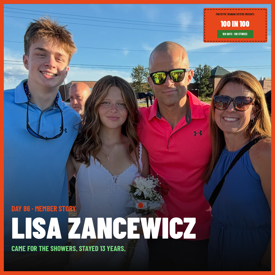 Marshal, Macy, Brian and Lisa Zancewicz together in a recent family photo